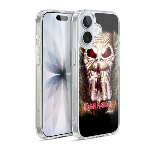 Iron Maiden Art Candle Finger Soft Gel Case for Apple iPhone 17