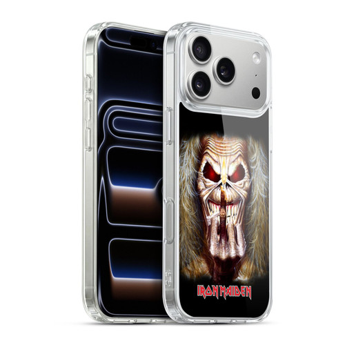 Iron Maiden Art Candle Finger Soft Gel Case for Apple iPhone 17 Pro Max