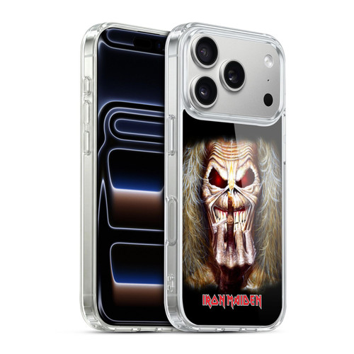 Iron Maiden Art Candle Finger Soft Gel Case for Apple iPhone 17 Pro