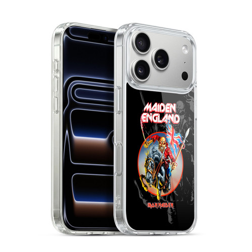 Iron Maiden Tours England Soft Gel Case for Apple iPhone 17 Pro