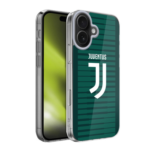 Juventus Football Club 2018/19 Race Kit Home Goalkeeper Soft Gel Case for Apple iPhone 17