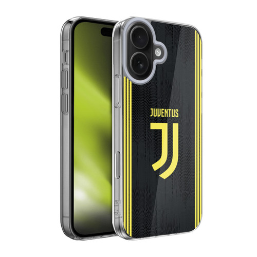 Juventus Football Club 2018/19 Race Kit Third Soft Gel Case for Apple iPhone 17