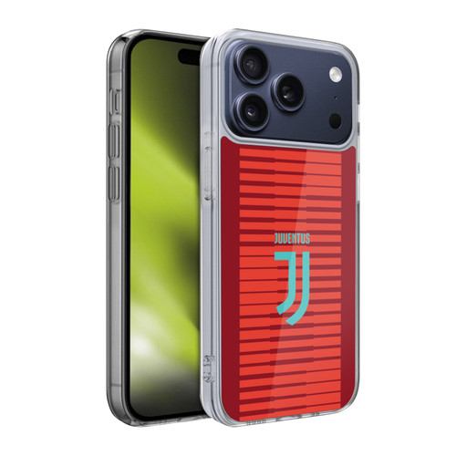 Juventus Football Club 2018/19 Race Kit Away Goalkeeper Soft Gel Case for Apple iPhone 17 Pro
