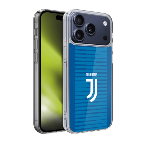 Juventus Football Club 2018/19 Race Kit Third Goalkeeper Soft Gel Case for Apple iPhone 17 Pro