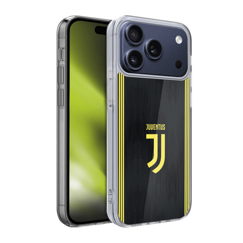 Juventus Football Club 2018/19 Race Kit Third Soft Gel Case for Apple iPhone 17 Pro