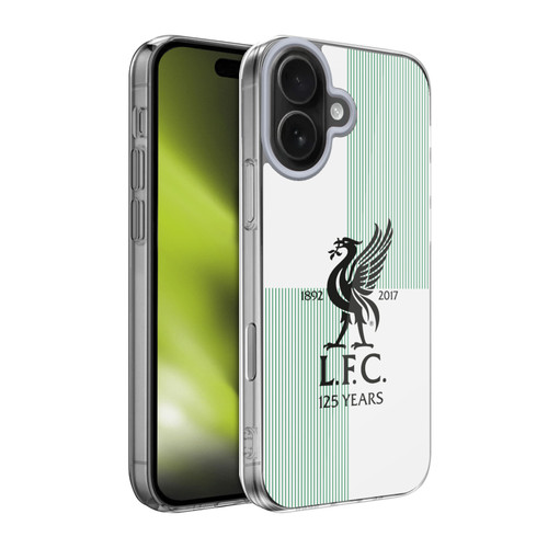 Liverpool Football Club Kit 2017/18 Liver Bird Away Shirt Soft Gel Case for Apple iPhone 17