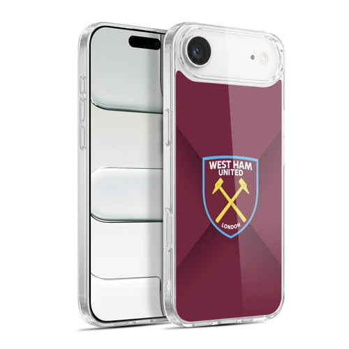 West Ham United FC Crest Gradient Soft Gel Case for Apple iPhone 17 Air