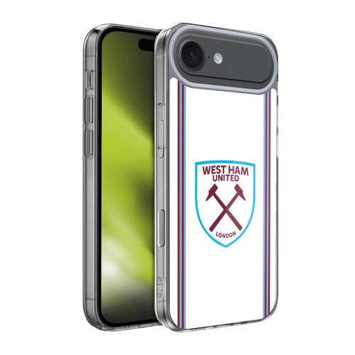 West Ham United FC 2019/20 Crest Kit Away Soft Gel Case for Apple iPhone 17 Air