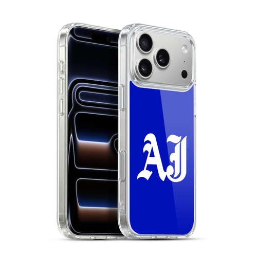 WWE Aj Styles Initials Soft Gel Case for Apple iPhone 17 Pro Max