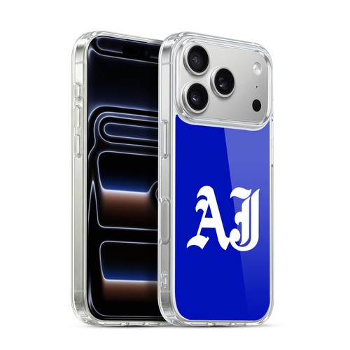 WWE Aj Styles Initials Soft Gel Case for Apple iPhone 17 Pro