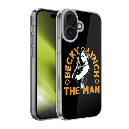 WWE Becky Lynch The Man Image 2 Soft Gel Case for Apple iPhone 17