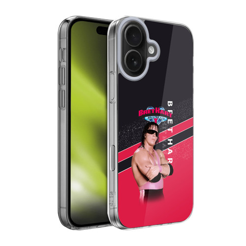 WWE Bret Hart Retro Soft Gel Case for Apple iPhone 17