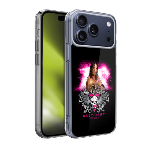 WWE Bret Hart Stance Graphic Soft Gel Case for Apple iPhone 17 Pro Max