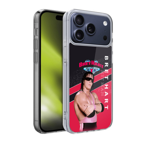 WWE Bret Hart Retro Soft Gel Case for Apple iPhone 17 Pro