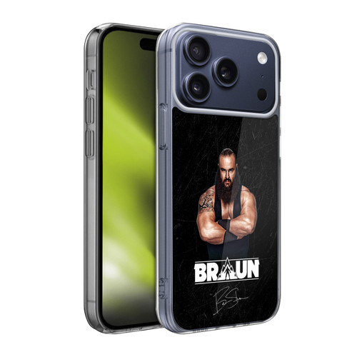 WWE Braun Strowman LED Image 2 Soft Gel Case for Apple iPhone 17 Pro Max