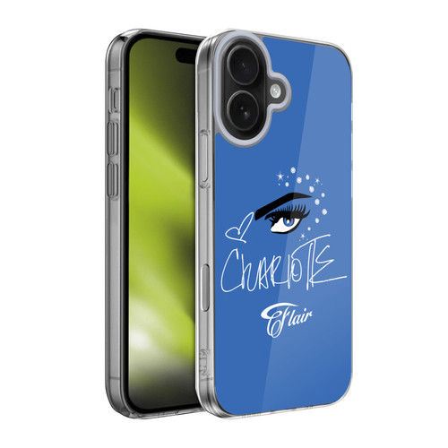 WWE Charlotte Flair Eye And Signature Soft Gel Case for Apple iPhone 17