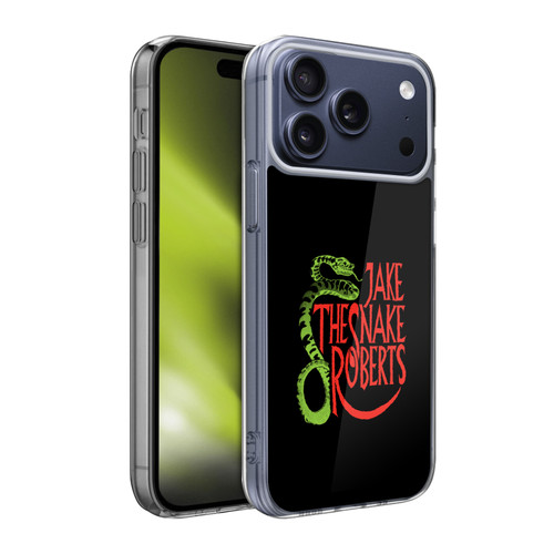 WWE Jake The Snake Roberts Snake Pro Soft Gel Case for Apple iPhone 17 Pro Max