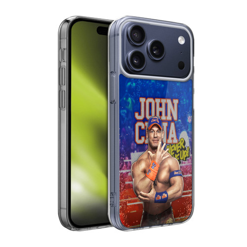 WWE 2017 John Cena LED Image Soft Gel Case for Apple iPhone 17 Pro Max
