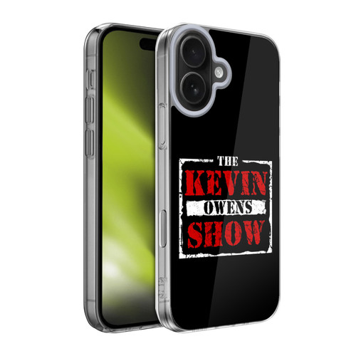 WWE Kevin Owens The KO Show Soft Gel Case for Apple iPhone 17