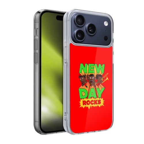 WWE The New Day Rocks Soft Gel Case for Apple iPhone 17 Pro