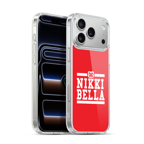 WWE Nikki Bella Logotype Soft Gel Case for Apple iPhone 17 Pro Max