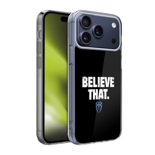 WWE Roman Reigns Believe That Soft Gel Case for Apple iPhone 17 Pro Max