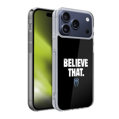 WWE Roman Reigns Believe That Soft Gel Case for Apple iPhone 17 Pro