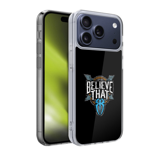 WWE Roman Reigns Believe That Spears Soft Gel Case for Apple iPhone 17 Pro