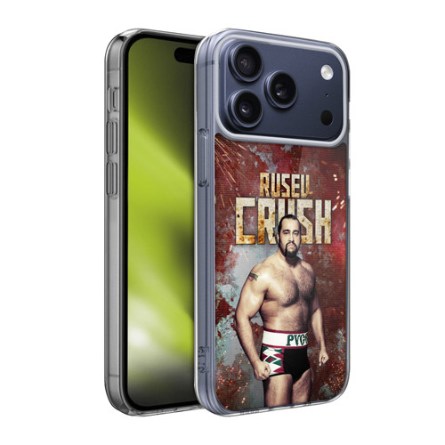 WWE Rusev LED Image Soft Gel Case for Apple iPhone 17 Pro Max