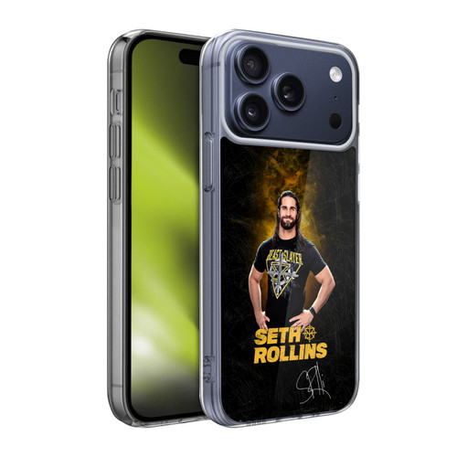 WWE Seth Rollins Monday Night Messiah Soft Gel Case for Apple iPhone 17 Pro Max
