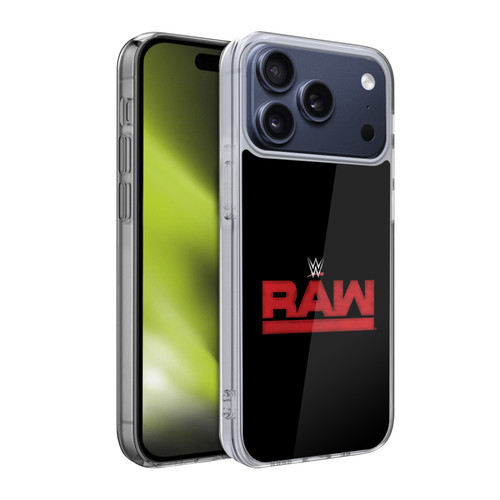 WWE The Shows RAW Soft Gel Case for Apple iPhone 17 Pro