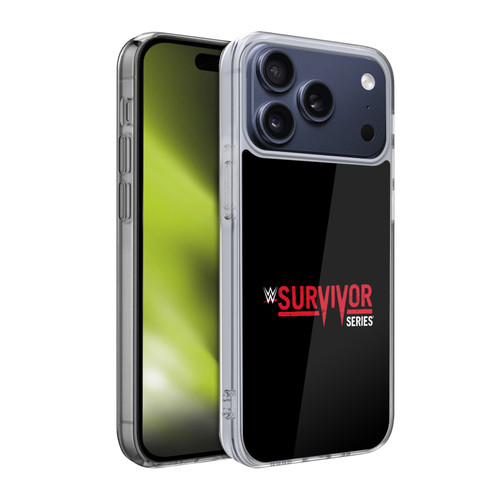 WWE The Shows Survivor Series Soft Gel Case for Apple iPhone 17 Pro