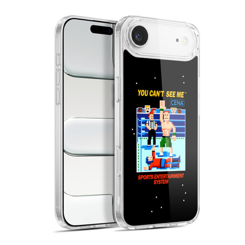 WWE 2017/18 Superstars John Cena 8-Bit Retro Soft Gel Case for Apple iPhone 17 Air