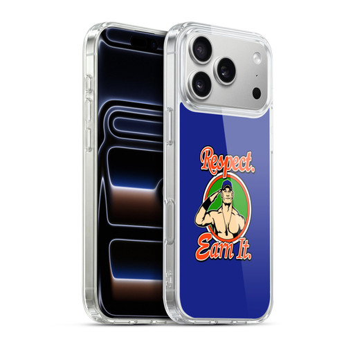 WWE 2017/18 Superstars John Cena Respect Earn It Soft Gel Case for Apple iPhone 17 Pro Max