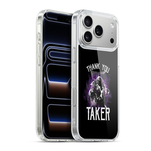 WWE 2017/18 Superstars Undertaker Thank You Soft Gel Case for Apple iPhone 17 Pro Max