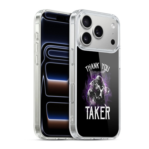 WWE 2017/18 Superstars Undertaker Thank You Soft Gel Case for Apple iPhone 17 Pro