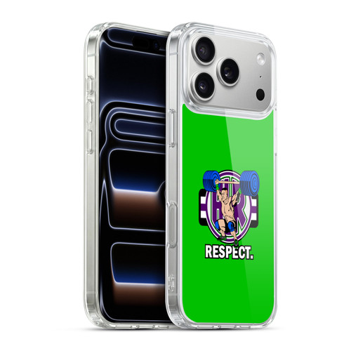 WWE 2017/18 Superstars 4 John Cenation Respect Soft Gel Case for Apple iPhone 17 Pro Max