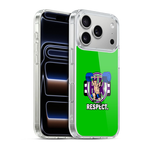 WWE 2017/18 Superstars 4 John Cenation Respect Soft Gel Case for Apple iPhone 17 Pro