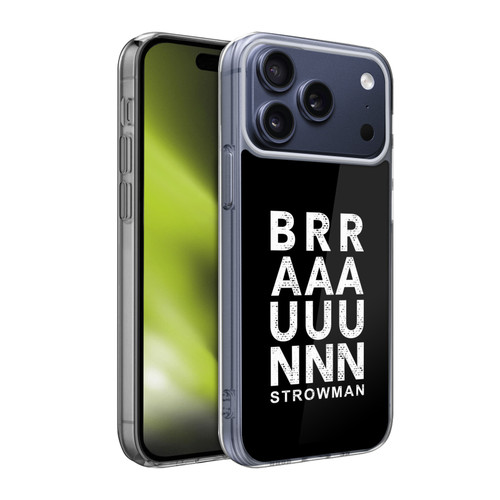 WWE Superstars 6 Braun Strowman Soft Gel Case for Apple iPhone 17 Pro Max