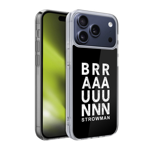 WWE Superstars 6 Braun Strowman Soft Gel Case for Apple iPhone 17 Pro
