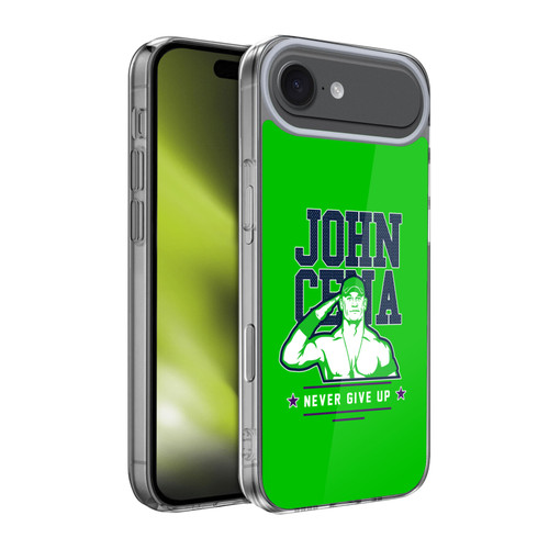 WWE Superstars 8 John Cena Never Give Up 2 Soft Gel Case for Apple iPhone 17 Air