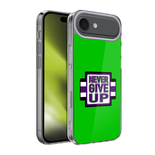 WWE Superstars 8 John Cena Never Give Up Soft Gel Case for Apple iPhone 17 Air