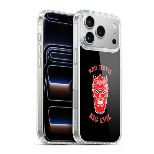 WWE Superstars 8 Undertaker Red Devil Big Evil Soft Gel Case for Apple iPhone 17 Pro Max