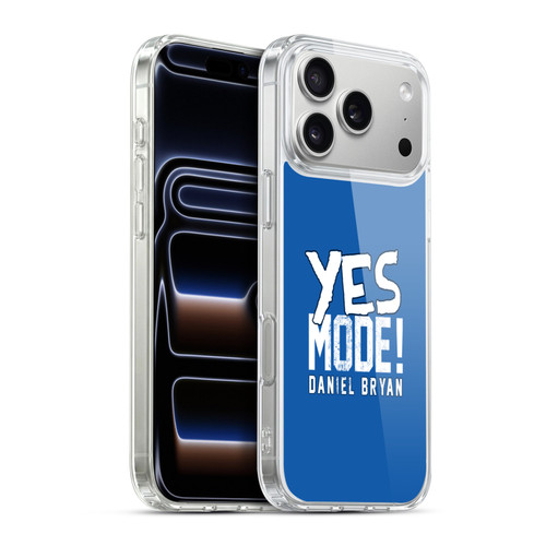 WWE Superstars 9 Daniel Bryan Yes Mode Soft Gel Case for Apple iPhone 17 Pro Max