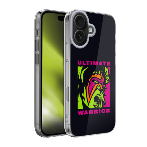 WWE Ultimate Warrior Illustrated Soft Gel Case for Apple iPhone 17