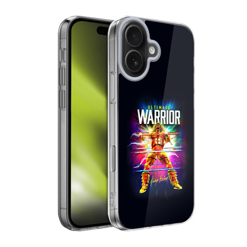 WWE Ultimate Warrior Retro Blast Soft Gel Case for Apple iPhone 17