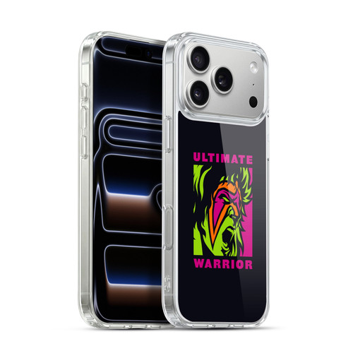 WWE Ultimate Warrior Illustrated Soft Gel Case for Apple iPhone 17 Pro Max