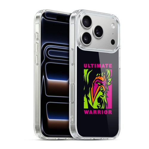 WWE Ultimate Warrior Illustrated Soft Gel Case for Apple iPhone 17 Pro