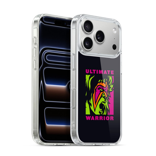 WWE Ultimate Warrior Illustrated Soft Gel Case for Apple iPhone 17 Pro