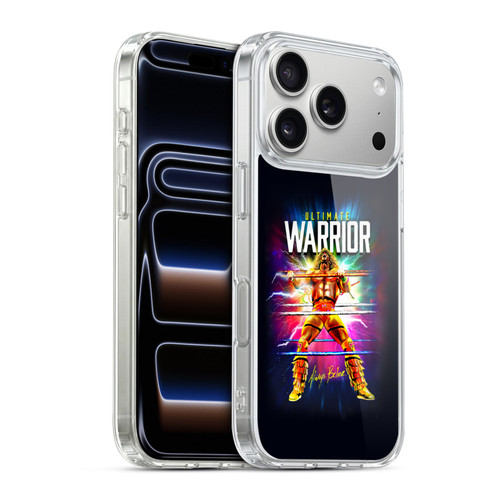 WWE Ultimate Warrior Retro Blast Soft Gel Case for Apple iPhone 17 Pro